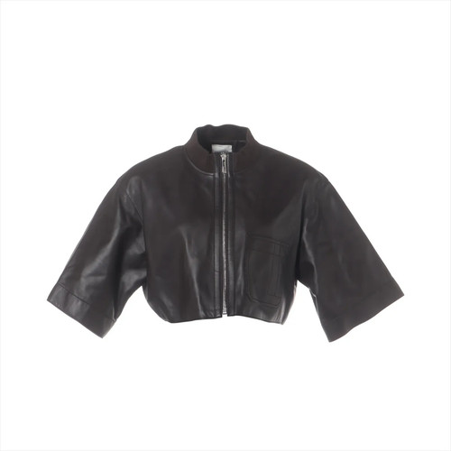 Hermès lam leather jacket - lam,