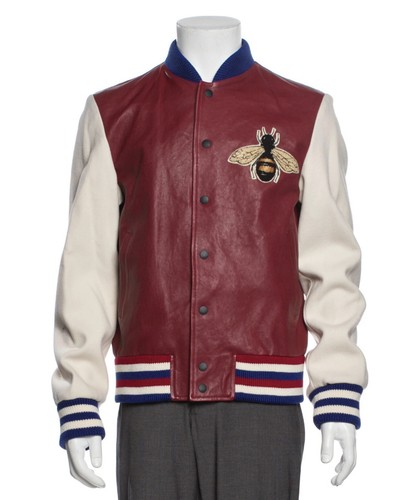 Nwt gucci varsity leather - nwt,
