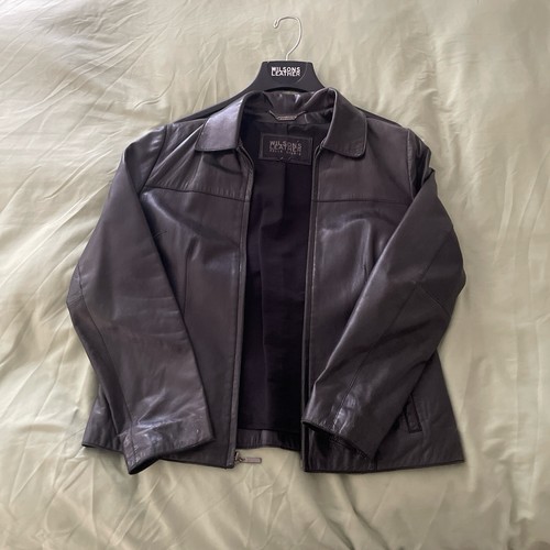 Wilsons leather jacket - leather,