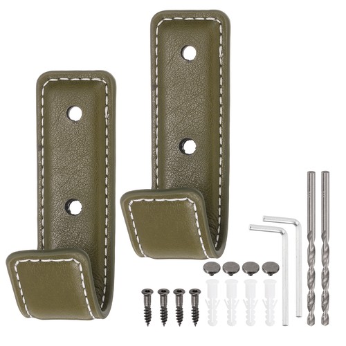 2pcs army green leather - 2pcs, coat